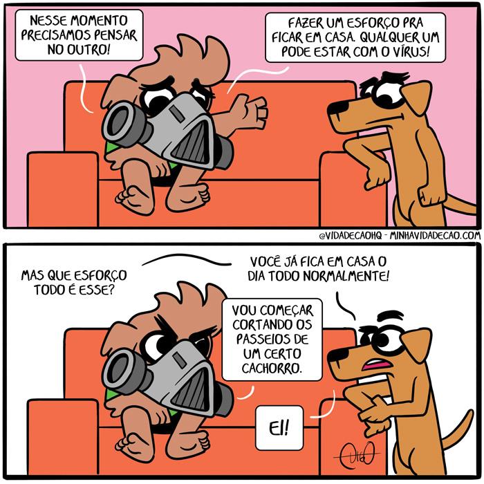 Minha Vida de Cão - Jogos Mortais - Diário de Ideias Gráficas (Quase)  Originais - Tirinhas por Digo Freitas