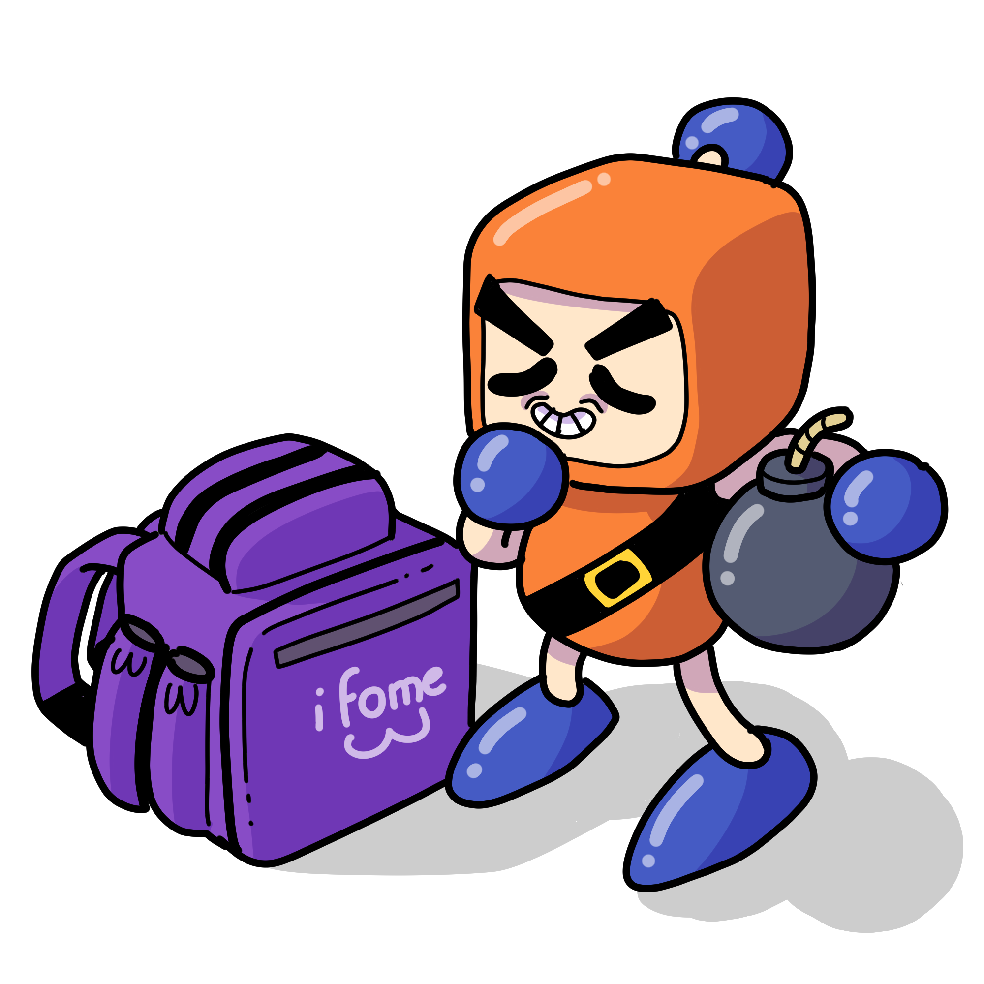 Fliperamas vs Comics: Super Turbo Championship Edition (2025) - Personagem da HQ de Digo Freitas